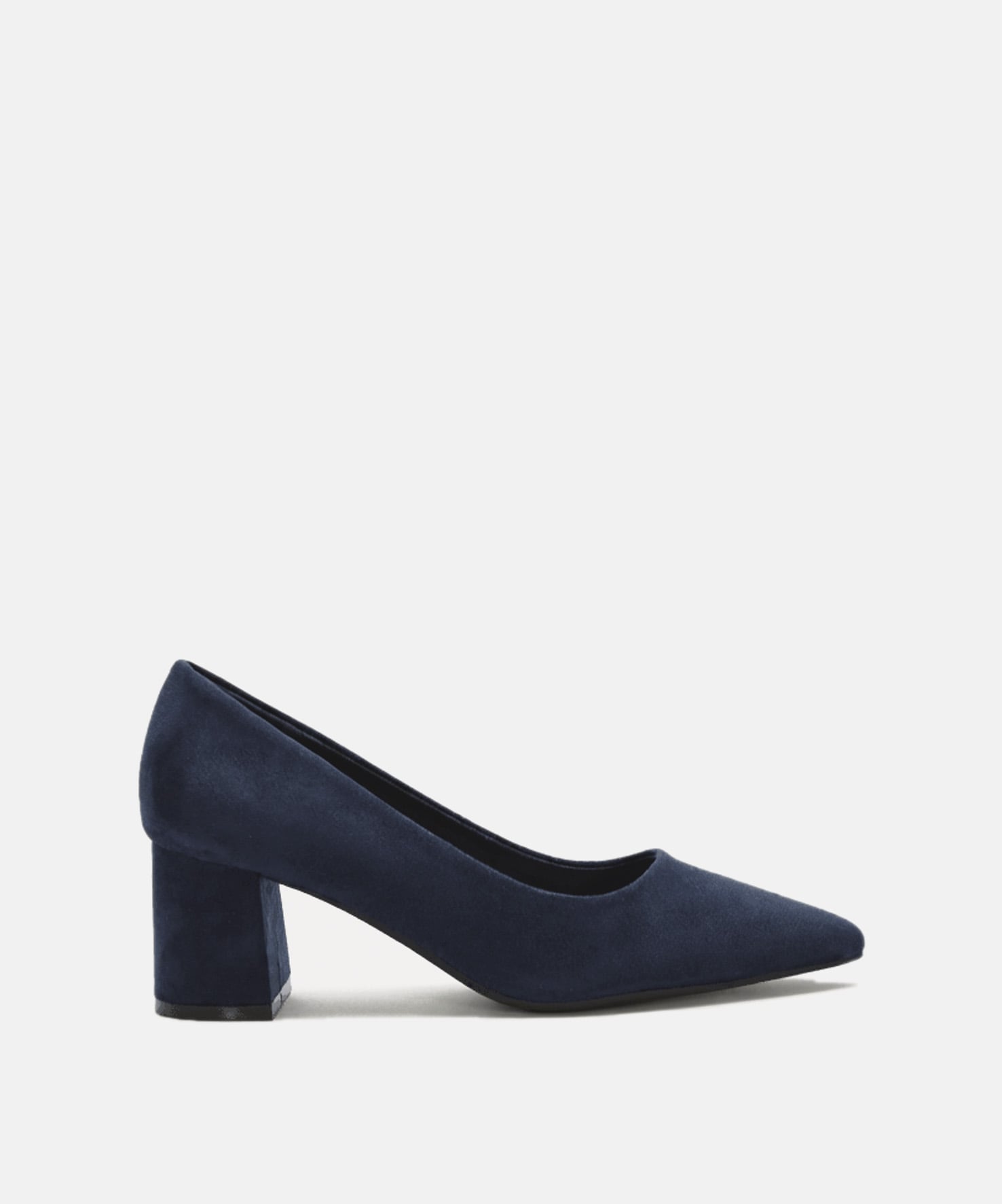 Zapato sal&oacute;n tac&oacute;n ancho 
